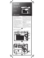 Preview for 1 page of Tesco RAD309 User Manual