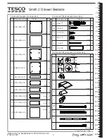 Preview for 5 page of Tesco Smith 2 Drawer Bedside Assembly Instructions Manual