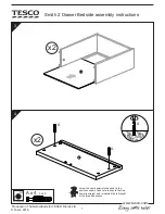 Preview for 7 page of Tesco Smith 2 Drawer Bedside Assembly Instructions Manual