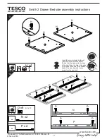 Preview for 11 page of Tesco Smith 2 Drawer Bedside Assembly Instructions Manual