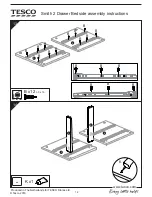 Preview for 12 page of Tesco Smith 2 Drawer Bedside Assembly Instructions Manual