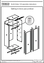 Preview for 4 page of Tesco Smith Slider 100 Assembly Instructions Manual