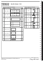 Preview for 5 page of Tesco Smith Slider 100 Assembly Instructions Manual