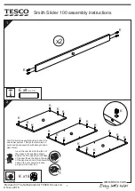 Preview for 7 page of Tesco Smith Slider 100 Assembly Instructions Manual