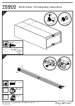 Preview for 11 page of Tesco Smith Slider 100 Assembly Instructions Manual