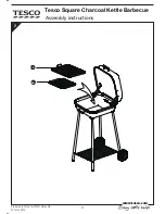 Предварительный просмотр 11 страницы Tesco square Assembly Instructions Manual