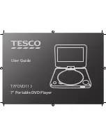 Tesco T7PDVD113 User Manual preview