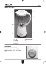 Предварительный просмотр 5 страницы Tesco TBBL14 User Manual