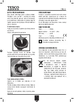 Preview for 16 page of Tesco TBBL14 User Manual