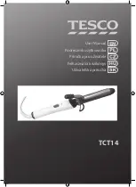 Preview for 1 page of Tesco TCT14 User Manual