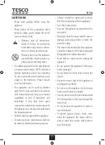 Preview for 2 page of Tesco TCT14 User Manual