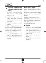 Preview for 30 page of Tesco TCT14 User Manual