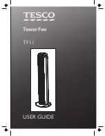 Tesco TF11 User Manual preview