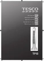 Tesco TF13 User Manual preview