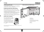 Предварительный просмотр 21 страницы Tesco TFMT2012 User Manual