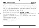 Предварительный просмотр 35 страницы Tesco TFMT2012 User Manual