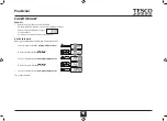 Предварительный просмотр 39 страницы Tesco TFMT2012 User Manual