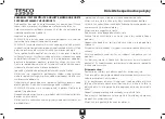 Предварительный просмотр 66 страницы Tesco TFMT2012 User Manual