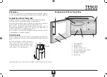 Предварительный просмотр 69 страницы Tesco TFMT2012 User Manual