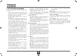 Предварительный просмотр 78 страницы Tesco TFMT2012 User Manual