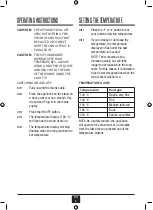 Предварительный просмотр 7 страницы Tesco THX 1405E Instruction Booklet