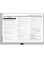 Предварительный просмотр 2 страницы Tesco TRICITY TMC209 Instruction Manual