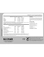 Предварительный просмотр 12 страницы Tesco TRICITY TMC209 Instruction Manual