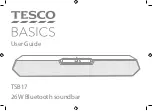 Tesco TSB17 User Manual preview