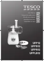 Tesco UFP12 User Manual preview