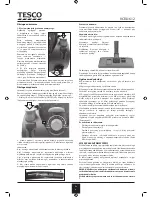 Preview for 13 page of Tesco VCBL1612 User Manual