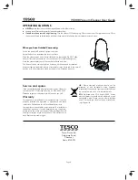 Preview for 8 page of Tesco VCMOP10 User Manual