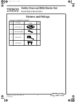 Предварительный просмотр 6 страницы Tesco XZ22017 Assembly Instructions Manual