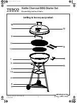Предварительный просмотр 8 страницы Tesco XZ22017 Assembly Instructions Manual