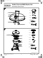 Предварительный просмотр 10 страницы Tesco XZ22017 Assembly Instructions Manual