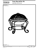 Preview for 1 page of Tesco XZ58101 Assembly Instruction Manual