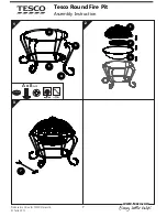 Preview for 7 page of Tesco XZ58101 Assembly Instruction Manual