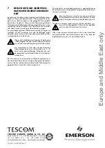 Preview for 6 page of Tescom 20-1 Series Instructions For Use Manual