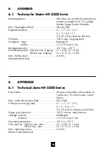 Preview for 14 page of Tescom 44-2200 Series Instructions For Use Manual