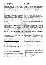 Preview for 2 page of Tescom 64-3600 Series Instructions For Use Manual