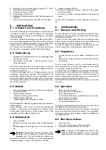 Preview for 3 page of Tescom 64-3600 Series Instructions For Use Manual