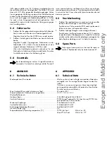 Preview for 5 page of Tescom 74-2400 Series Instructions For Use Manual