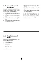 Preview for 7 page of Tescom D 43276 Series Instructions For Use Manual