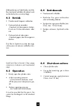 Preview for 9 page of Tescom D 43276 Series Instructions For Use Manual