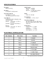 Предварительный просмотр 4 страницы Tescom ER1200 Series Operation & Service Manual