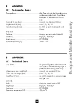 Preview for 24 page of Tescom MiniLabo 2 Instructions For Use Manual