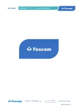 Preview for 54 page of Tescom Neoline Pro User Manual