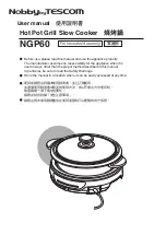 Preview for 1 page of Tescom Nobby NGP60 User Manual