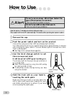 Preview for 8 page of Tescom NOBBY NTE11 User Manual