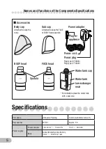 Preview for 6 page of Tescom Nobby NTE21 Manual