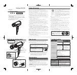 Tescom Nobby NTID6J User Manual preview